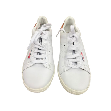 Superga Woman Shoes WHITE/RED