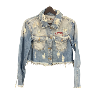 Chaqueta Denim Crop | Blessed Garment v2.0