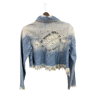 Chaqueta Denim Crop | Blessed Garment v1.0