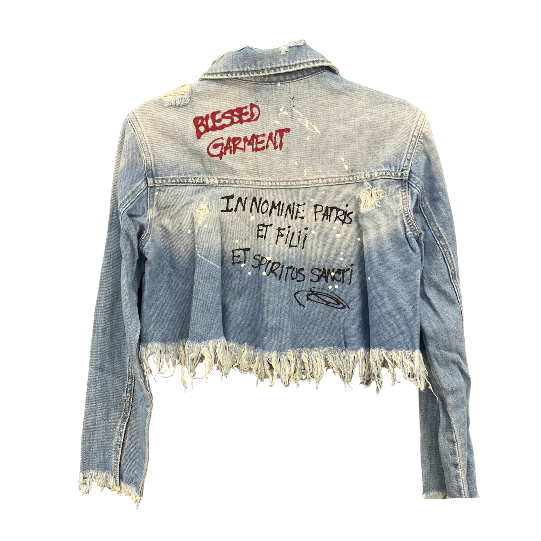 Chaqueta Denim Crop | Blessed Garment v2.0