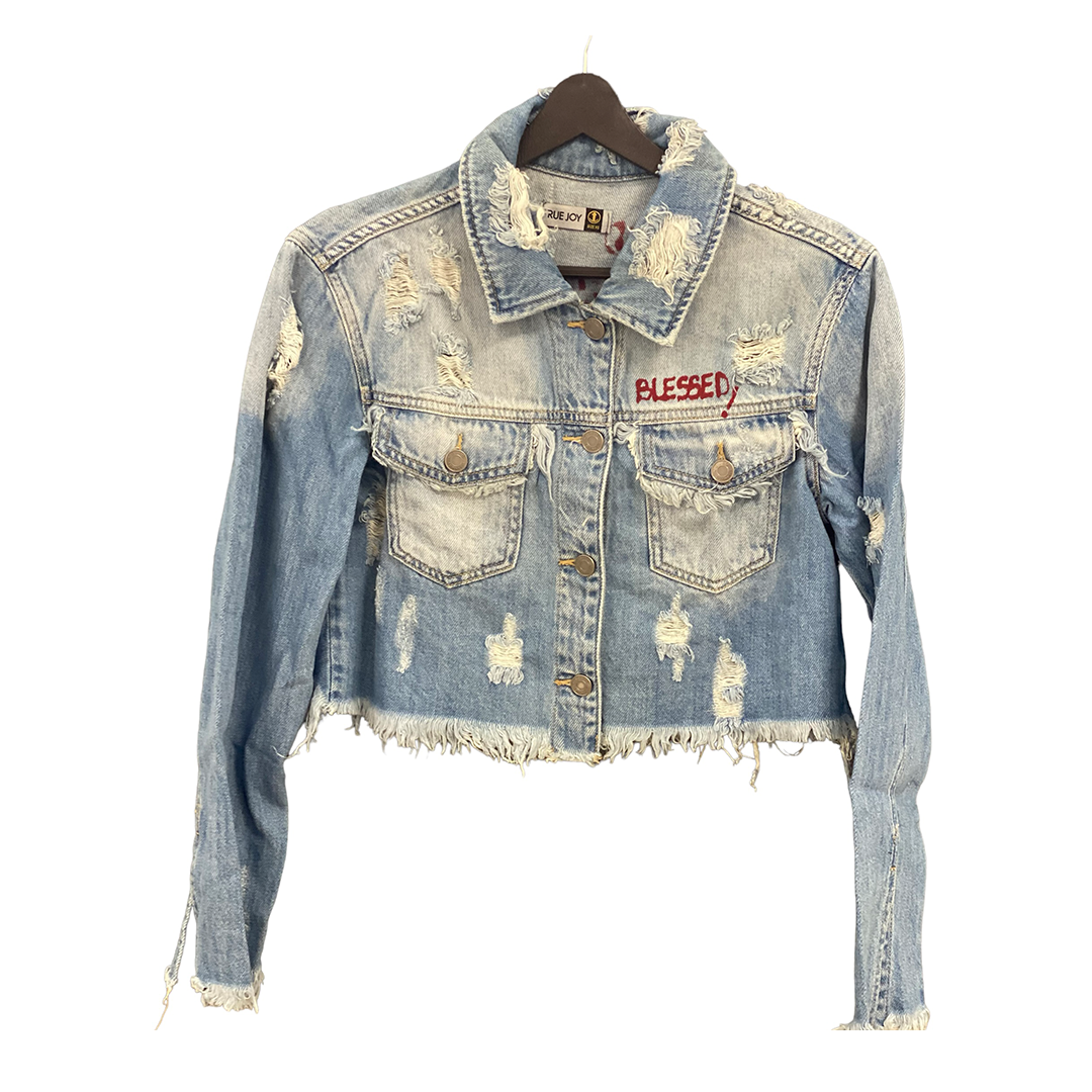 Chaqueta Denim Crop | Blessed Garment v1.0