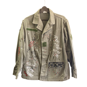 Chaqueta Verde Militar | The Way, The Truth and The Life