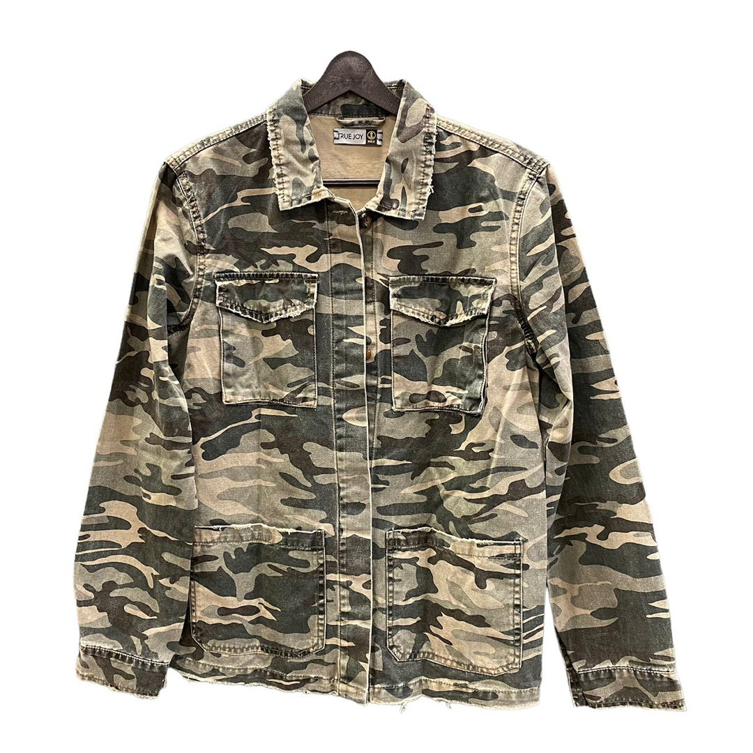 True Joy Woman Camo Jacket LION