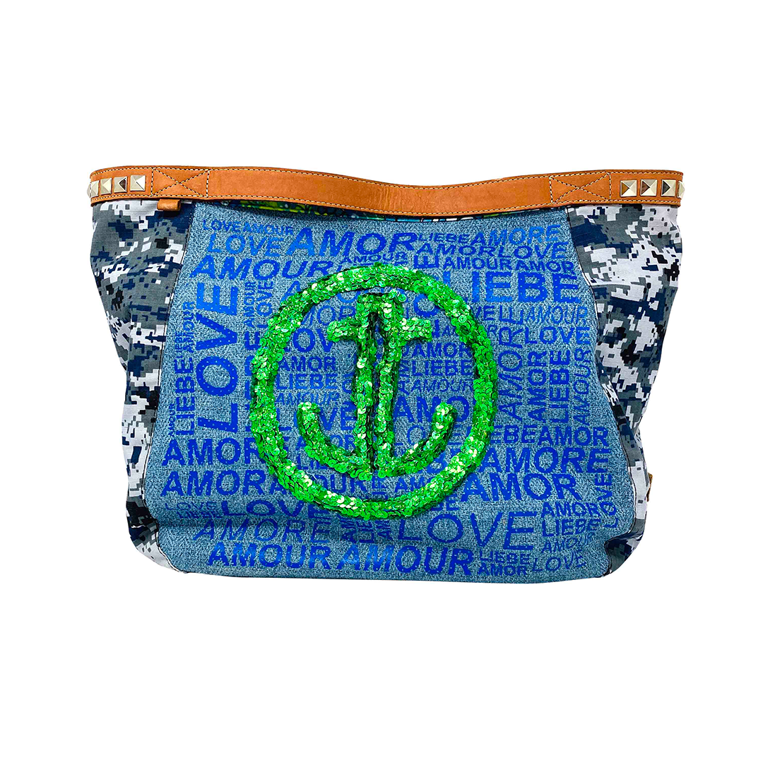 Fm Handbag True Joy LOGO SEQUIN