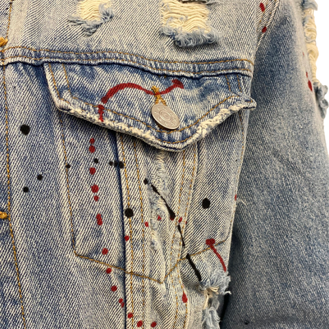 True Joy Woman Jeans Jacket INSPIRATIONAL PHRASES