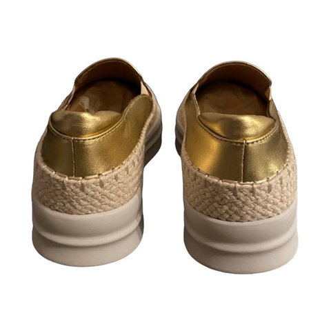 3x7 True Joy Woman EMBRO Shoes Gold PRAY MORE