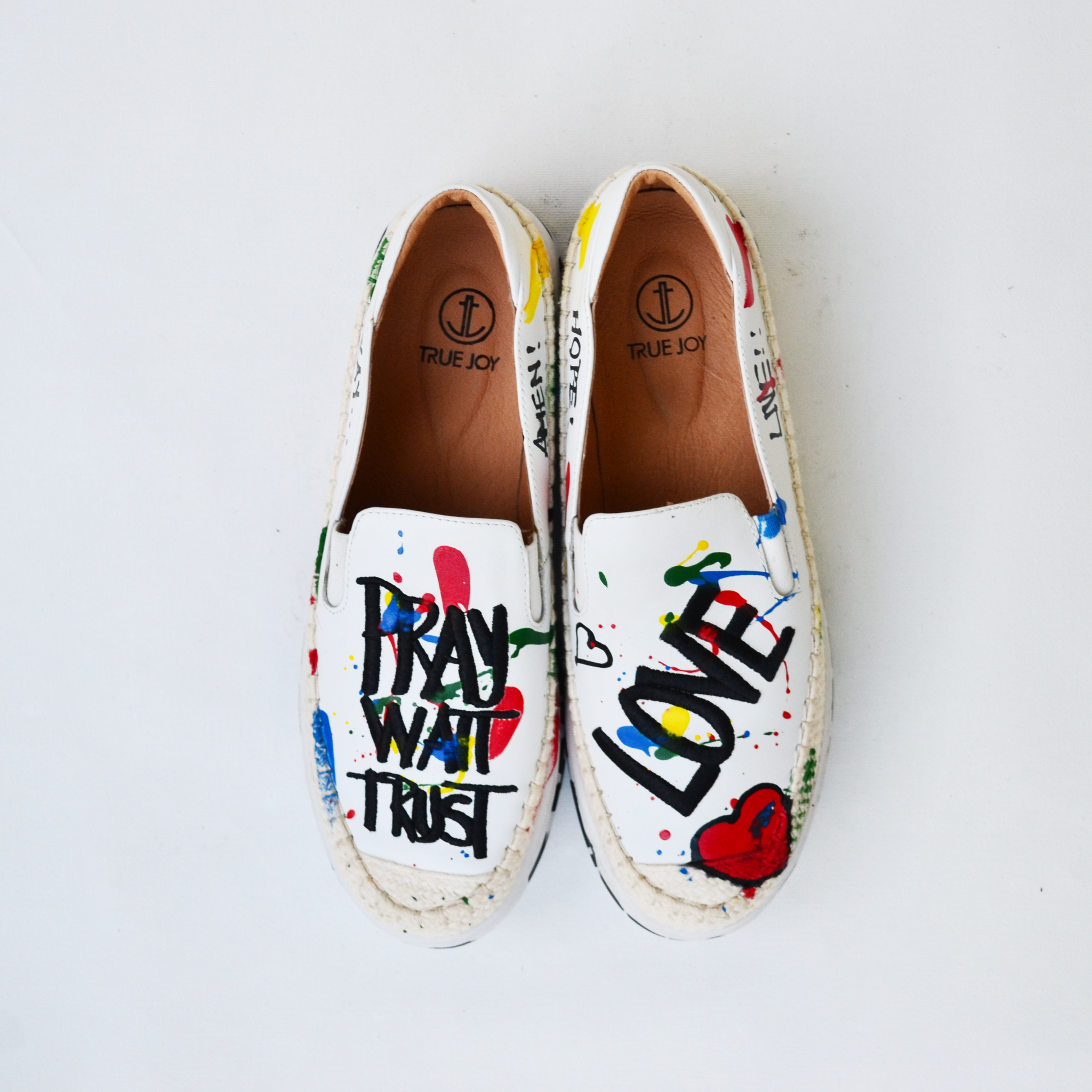 3x7 Edición Limitada Blanco | Pray Wait Trust - Love