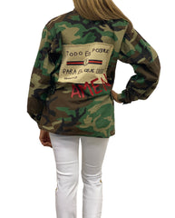 True Joy Woman Army Jacket MARK 9:23