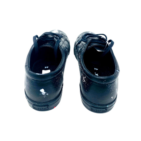 Superga Men Shoes Black PAINTED